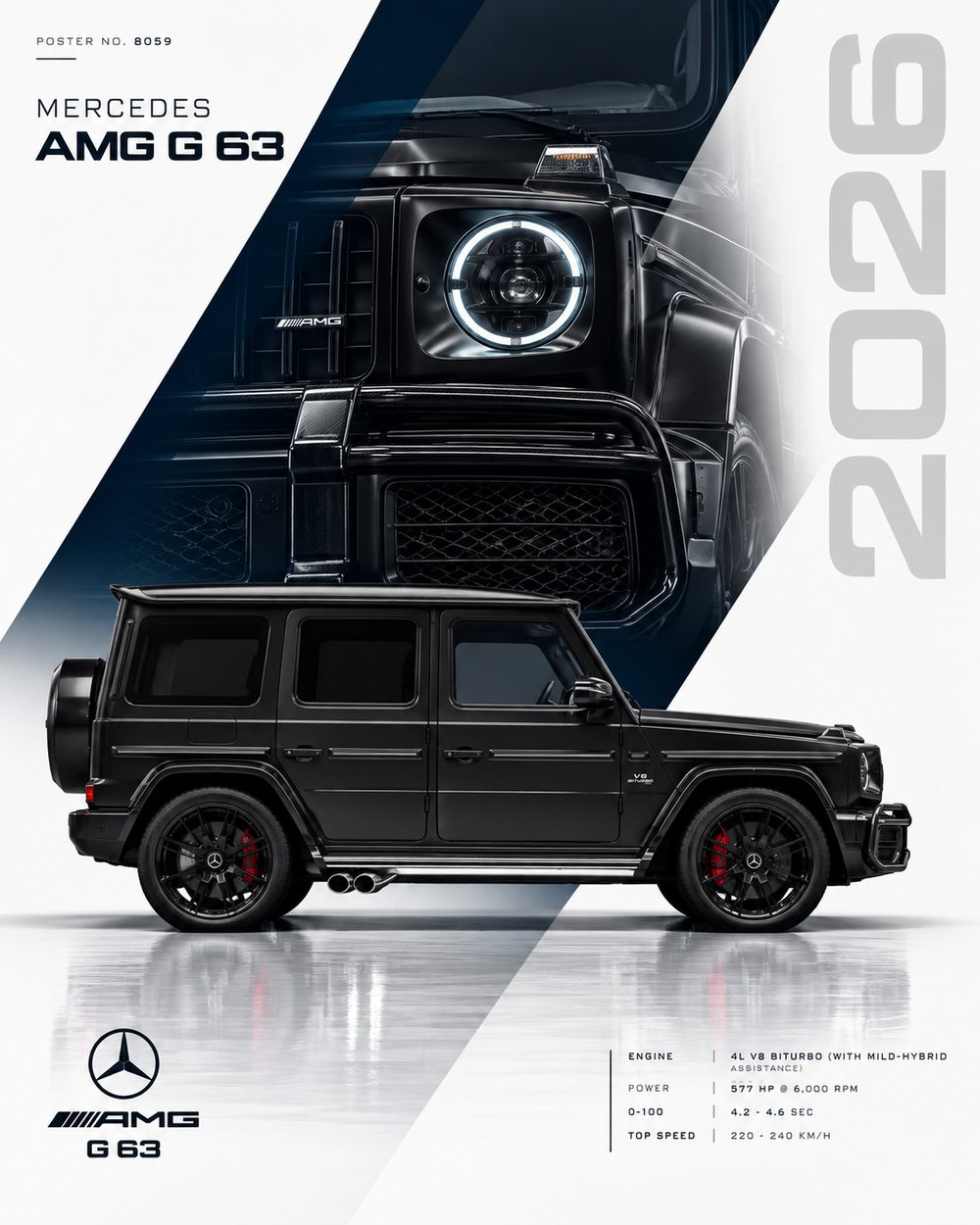 Mercedes-AMG G63 poster